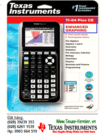 Texas Instruments Ti-84Plus CE, Máy tính khoa học  Lập trình Vẽ Đồ Thị Texas Instruments Ti-84Plus CE |MẪU MỚI-HÀNG CÓ SẲN 